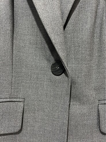 xs Beden gri Renk Zara Blazer