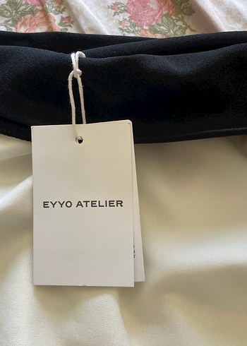 Beyaz Mini Straplez Kadın Abiye Elbise - Görsel 6