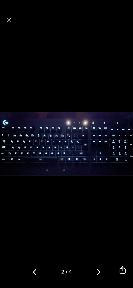 LOGİTECH G213 PRODIGY RGB KLAVYE FATURALI KUTULU - Görsel 2