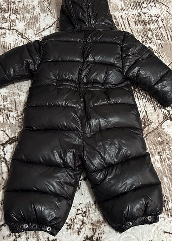 Kürklü Siyah Bebek Tulumu - Görsel 6