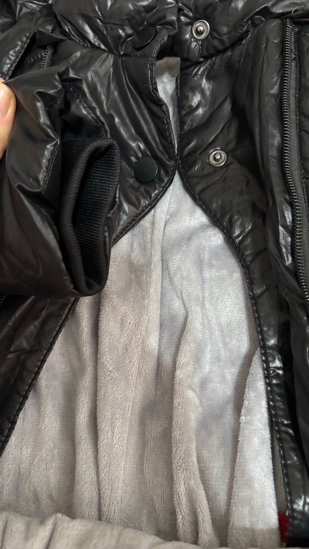 Kürklü Siyah Bebek Tulumu - Görsel 5