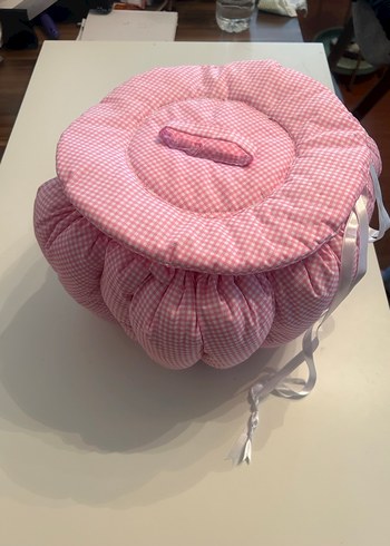 Pembe hamur mayala minderi - Görsel 4