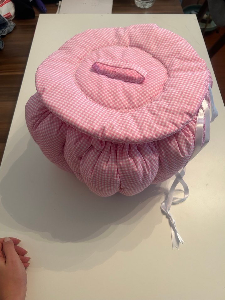 Pembe hamur mayala minderi - Görsel 5