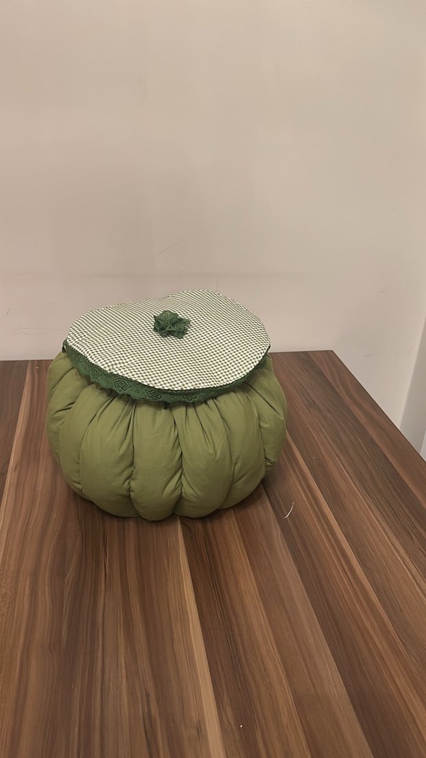 Yeşil Kareli Saklama Sepeti - Görsel 3