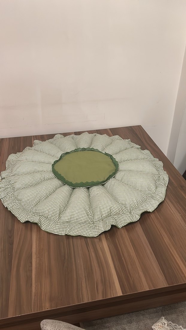 Yeşil Kareli Saklama Sepeti - Görsel 5