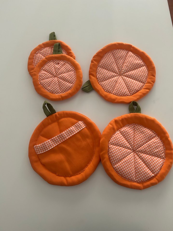 Turuncu Fırın Tutacakları  - Görsel 2