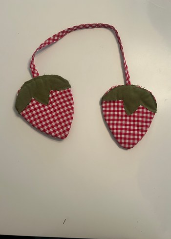 Nakışlı Çilek Desenli Fırın Eldiveni - Görsel 2