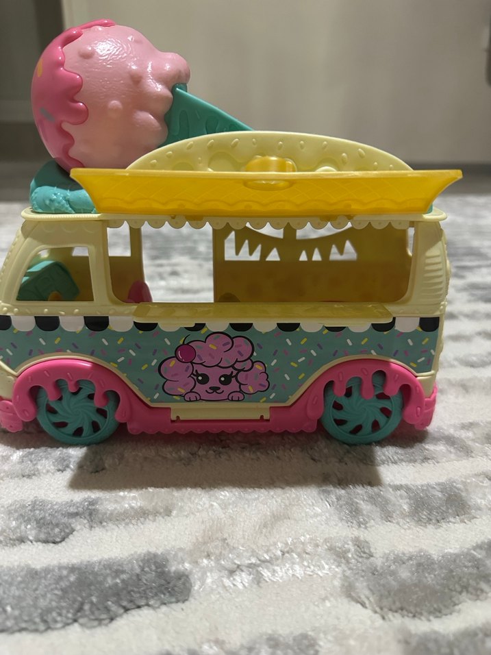 Polly Pocket Minik Lezzet Dondurma Arabası - Görsel 2