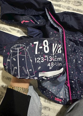 DECATHLON KIZ ÇOCUK YAĞMURLUK  - Görsel 3