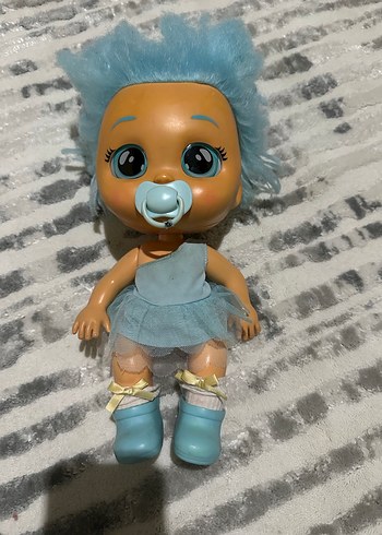 Cry Babies Sydney Mavi Saçlı Bebek Oyuncak - Görsel 2