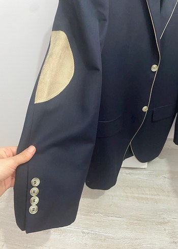 Altın Renkli Erkek Klasik Kesim Ceket Altınyıldız marka - Görsel 2