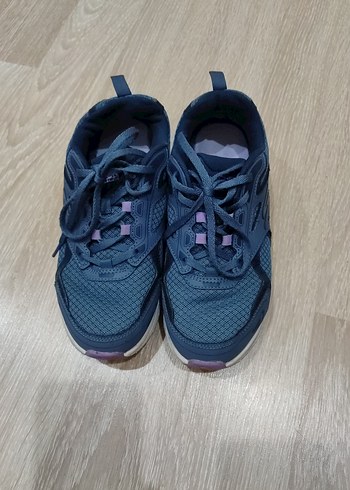 Gri Mor Spor Kadın Sneakers
