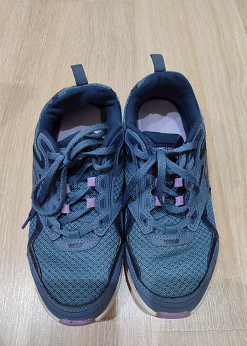 36 Beden Gri Mor Spor Kadın Sneakers