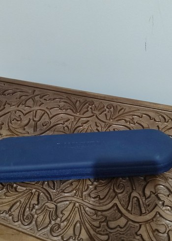 Lacivert Süet Fermuarlı Kadın Cüzdanı
