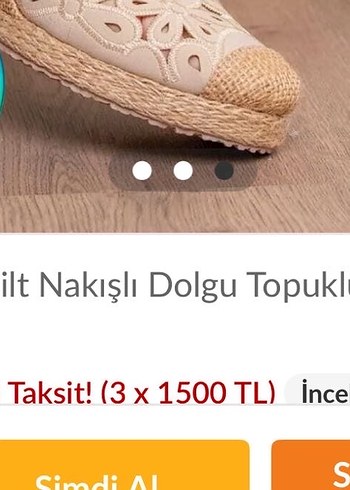 Hasir vintage topuklu terlik - Görsel 6