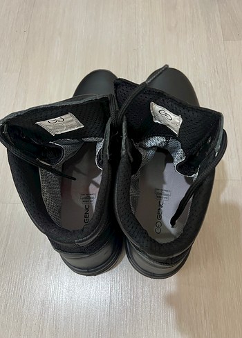 Genç Marka Erkek Siyah Deri Bot - Görsel 5