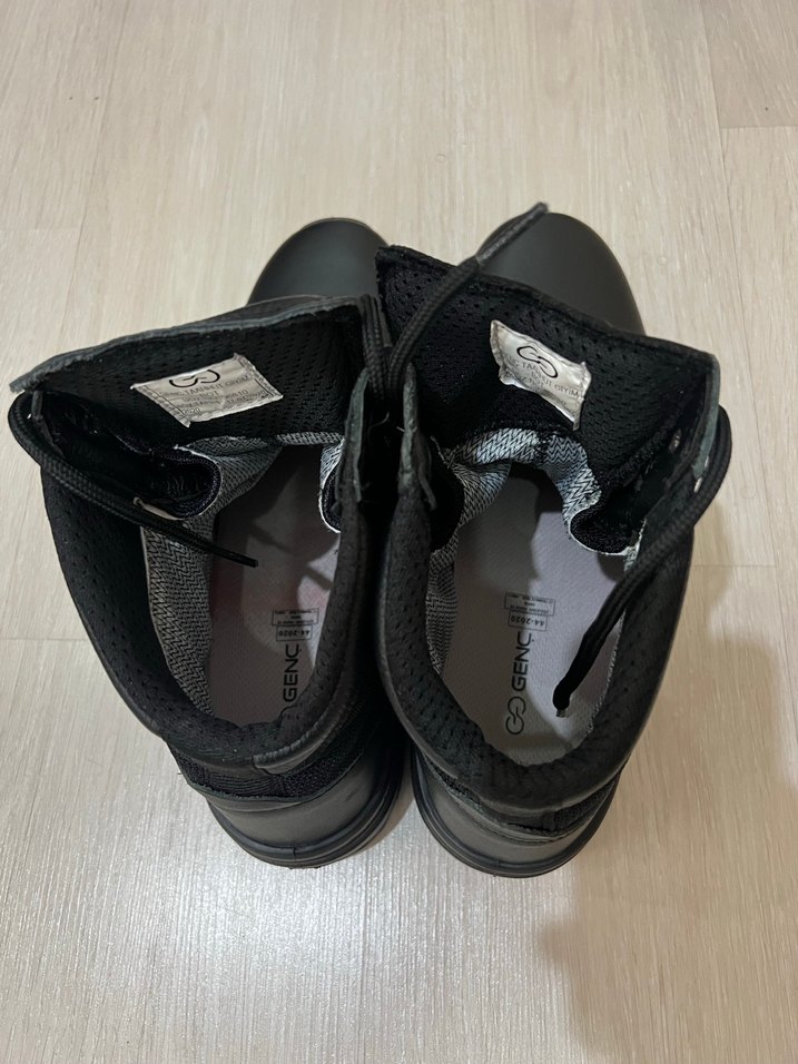 Genç Marka Erkek Siyah Deri Bot - Görsel 5