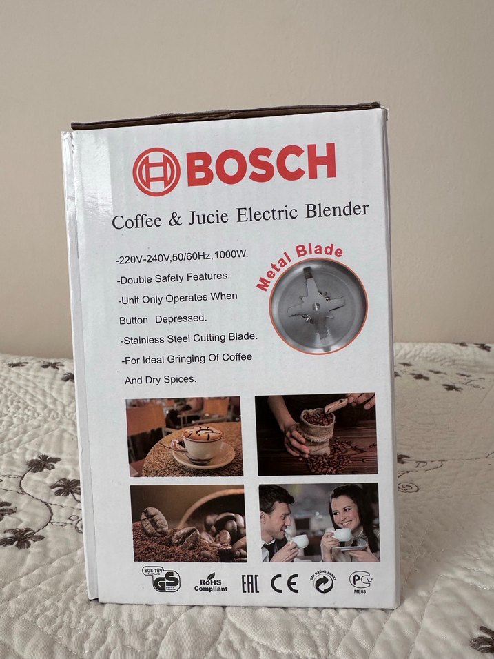 Bosch 1000W Paslanmaz Çelik Kase Blender - Görsel 2