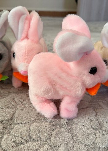 Renkli Peluş Tavşan Oyuncakları - Görsel 2