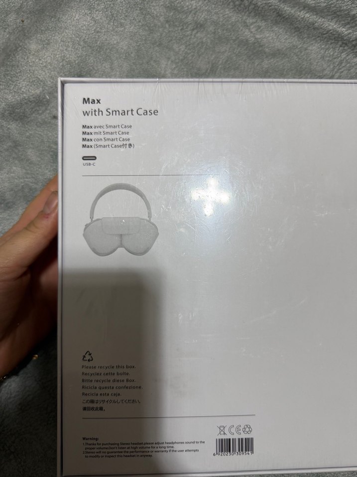 Gri Kablosuz Kulaklık - Görsel 3