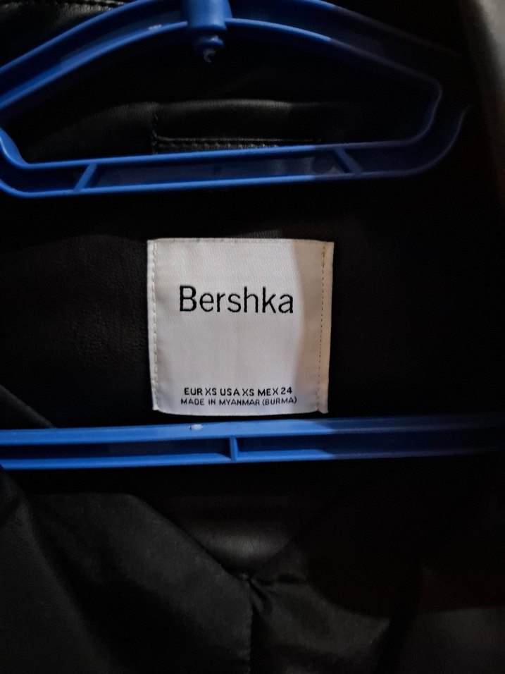 Kadın Siyah Deri Blazer Ceket - Görsel 4