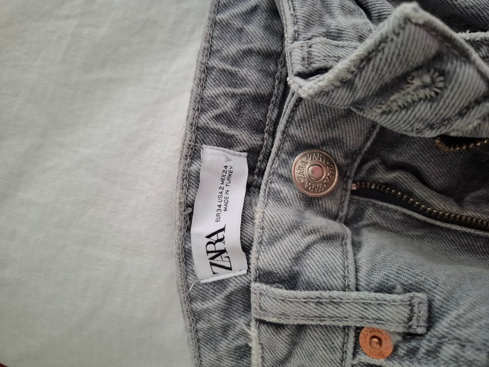 Gri Kadın Denim Kot Pantolon - Görsel 4