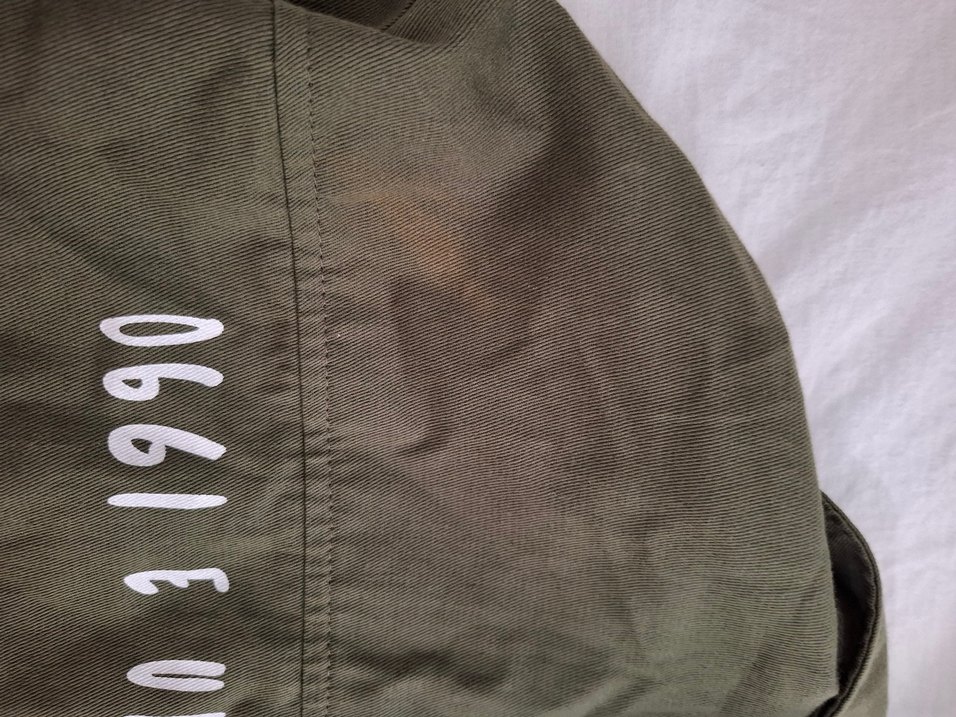 Düğmeli Keten Kadın Gömlek - Görsel 4