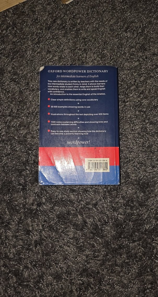 Oxford Wordpower İngilizce Sözlük - Görsel 2