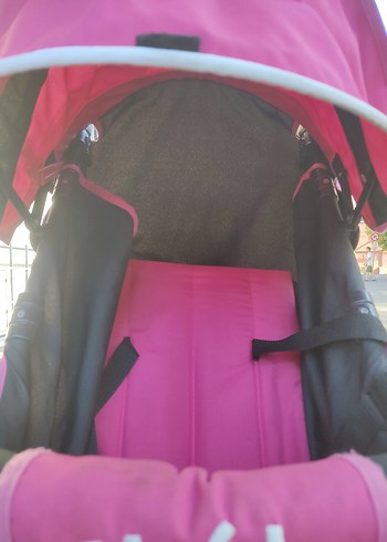 !! ÇOK ACİLL SATILIK !! HEDİYELİ !! Rival Pembe Bebek Arabası - Görsel 7