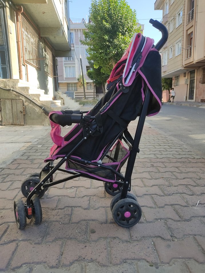 !! ÇOK ACİLL SATILIK !! HEDİYELİ !! Rival Pembe Bebek Arabası - Görsel 2