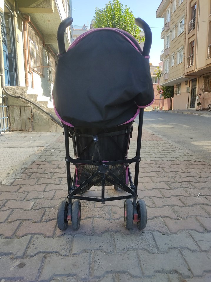 !! ÇOK ACİLL SATILIK !! HEDİYELİ !! Rival Pembe Bebek Arabası - Görsel 3