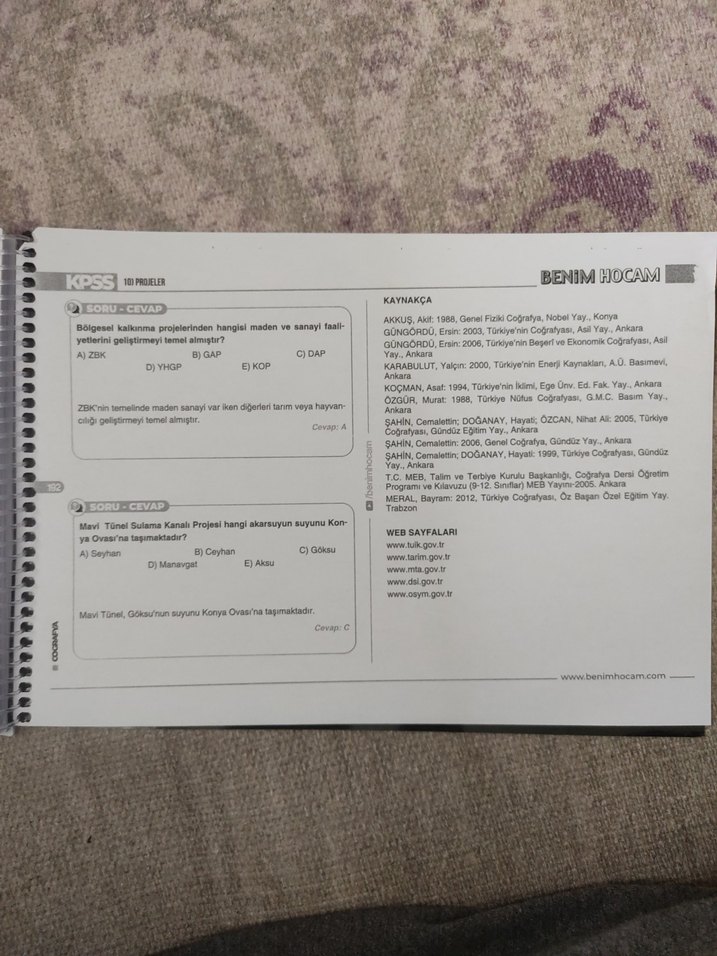 2024 KPSS Coğrafya Ders Notları - Bayram Meral - Görsel 4