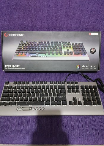 Rampage Prime RGB RED SWİTCH Kablolu Klavye - Görsel 4