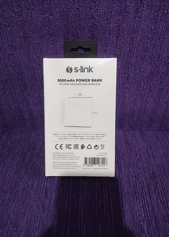 S-Link 5000mAh Magsafe Powerbank - Görsel 3
