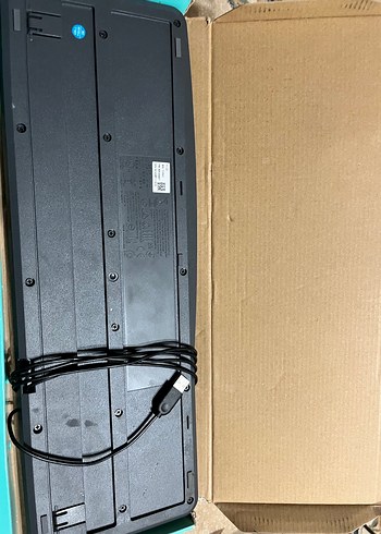 Kablolu Kahverengi Logitech Klavye - Görsel 2