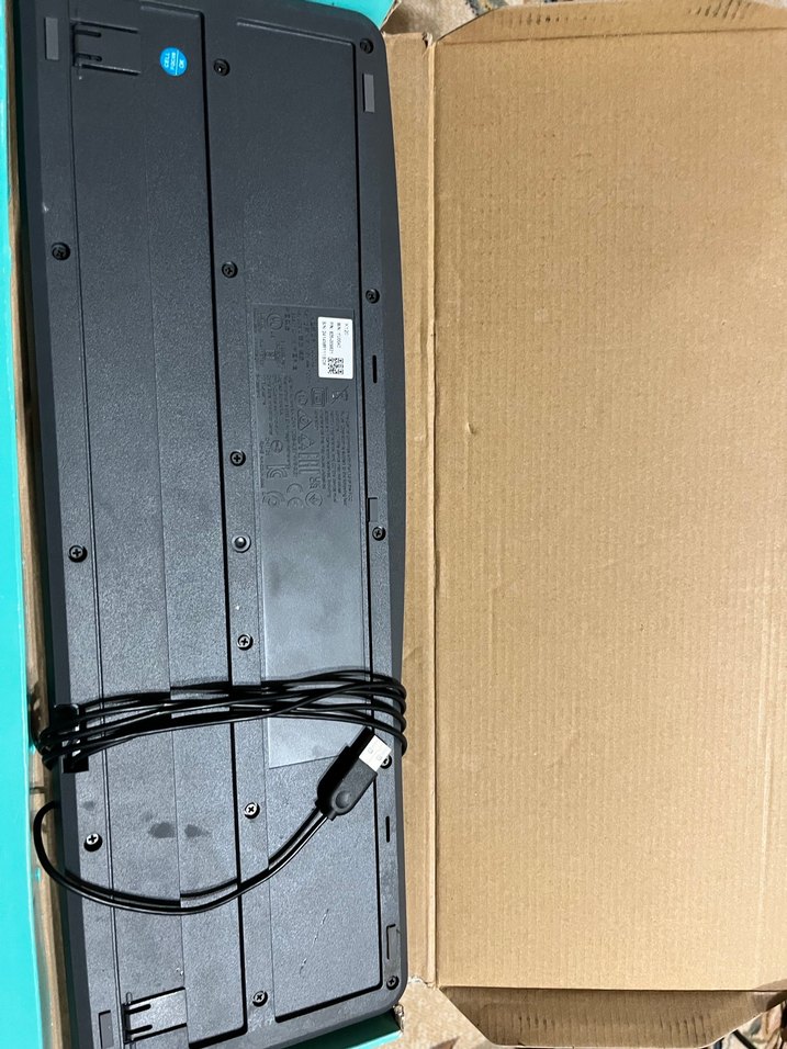 Kablolu Kahverengi Logitech Klavye - Görsel 2