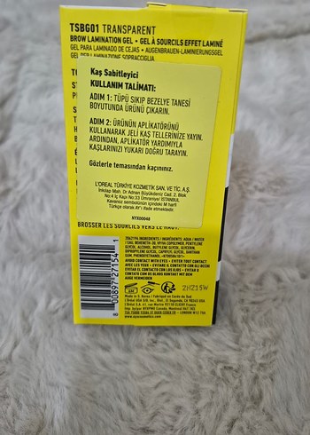 NYX The Brow Glue Kaş Laminasyon Jeli - Görsel 2