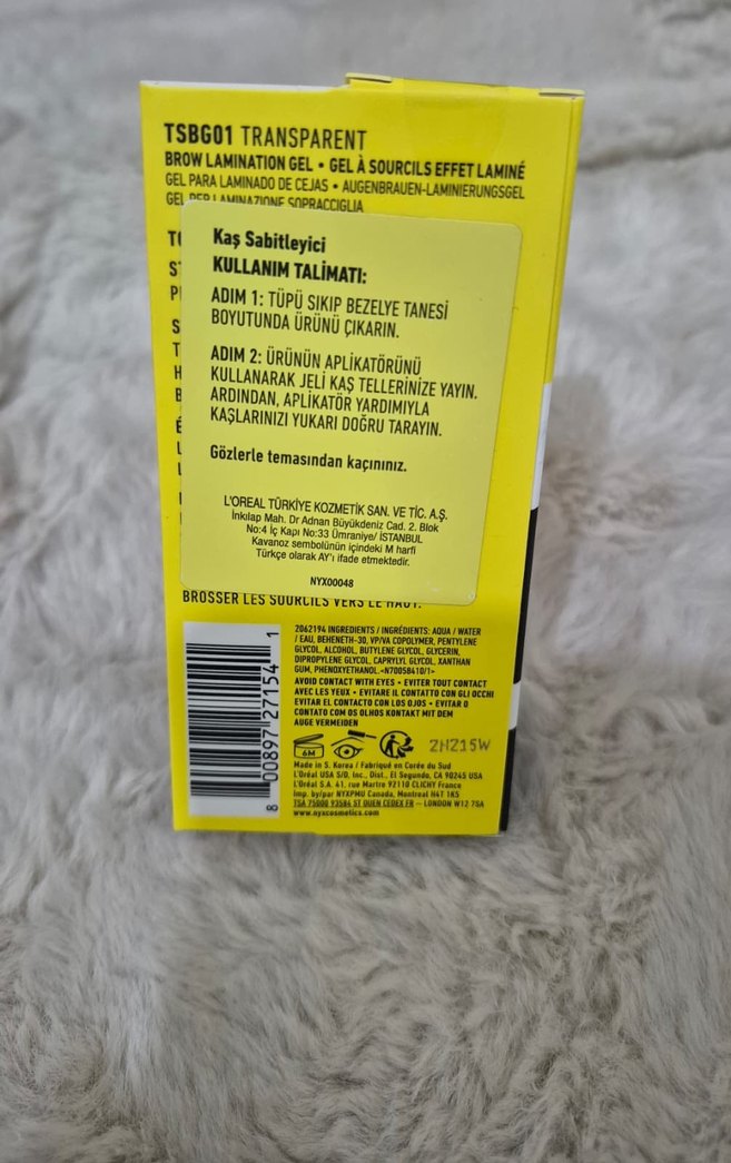 NYX The Brow Glue Kaş Laminasyon Jeli - Görsel 2