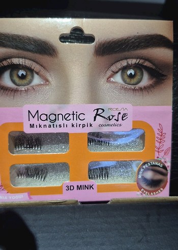 Magnetic Rose 3D Mink Manyetik Kirpik