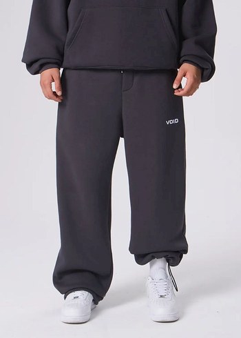 universal Beden siyah Renk Unisex baggy eşofman