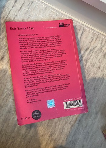 Elif Şafak - Aşk Romanı - Görsel 3
