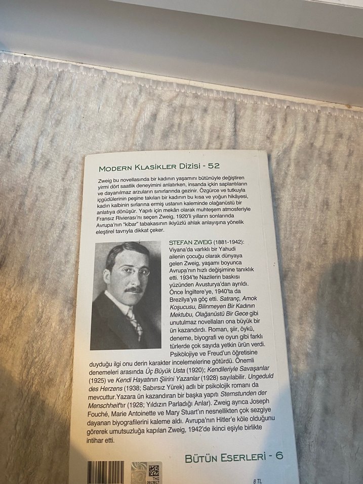 Bir Kadının Yaşamından Yirmi Dört Saat - Stefan Zweig - Görsel 2