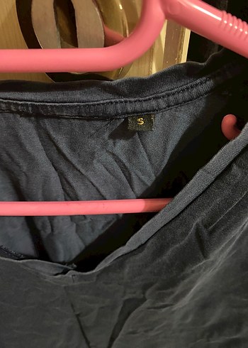 Erkek Lacivert V Yaka Tişört - Görsel 4