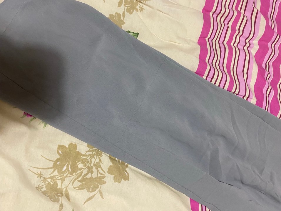 Gri Bohem Salaş Kadın Pantolon - Görsel 2