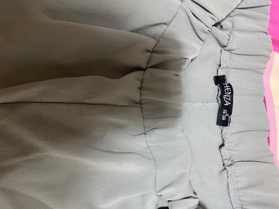 Gri Bohem Salaş Kadın Pantolon - Görsel 3