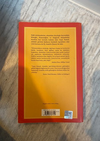 Yaşar Kemal - Üç Anadolu Efsanesi - Görsel 2