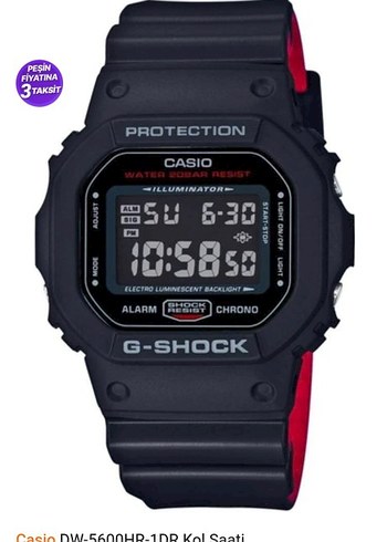 Casio G-Shock Siyah Dijital Erkek Kol Saati