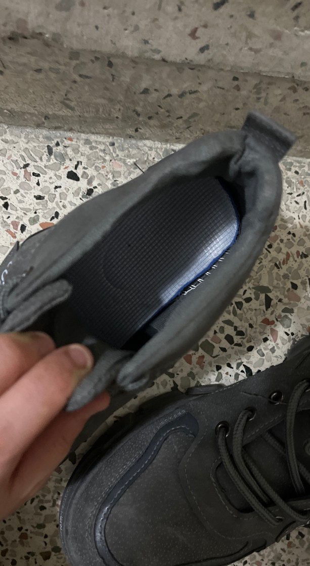 Gri Erkek Spor Ayakkabı Bağcıkları - Görsel 5