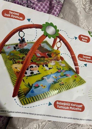 Renkli Bebek Oyun Halısı PICCOLOMONDI - Görsel 8