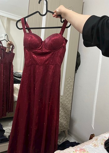 Drapeli Kolsuz Midi Mavi Elbise - Görsel 11